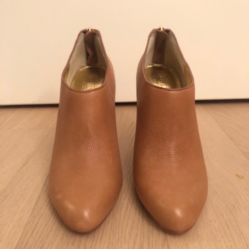 NEW Coach Cognac Booties